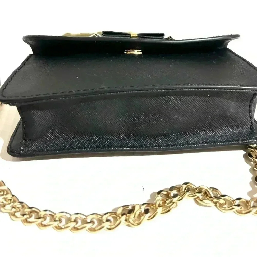 Michael kors black leather crossbody handbag - Picture 3 of 10